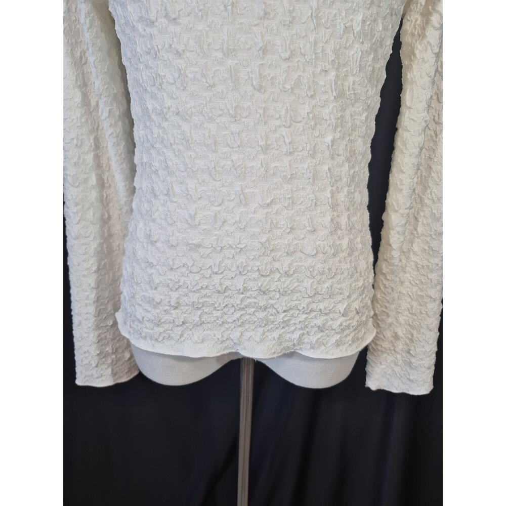 Jason Wu Cream Long Sleeve Top NWT Small - Picture 4 of 10